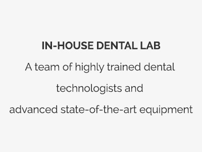 In-House Dental Lab